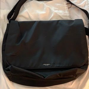 Kate Spade black messenger bag